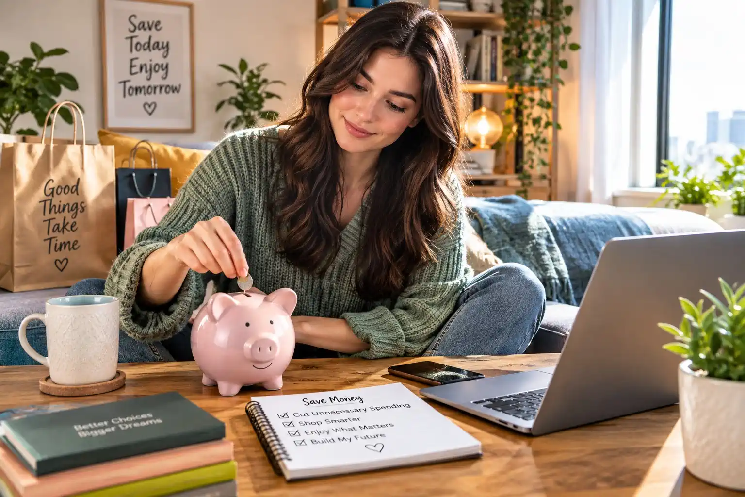High yield savings account concept