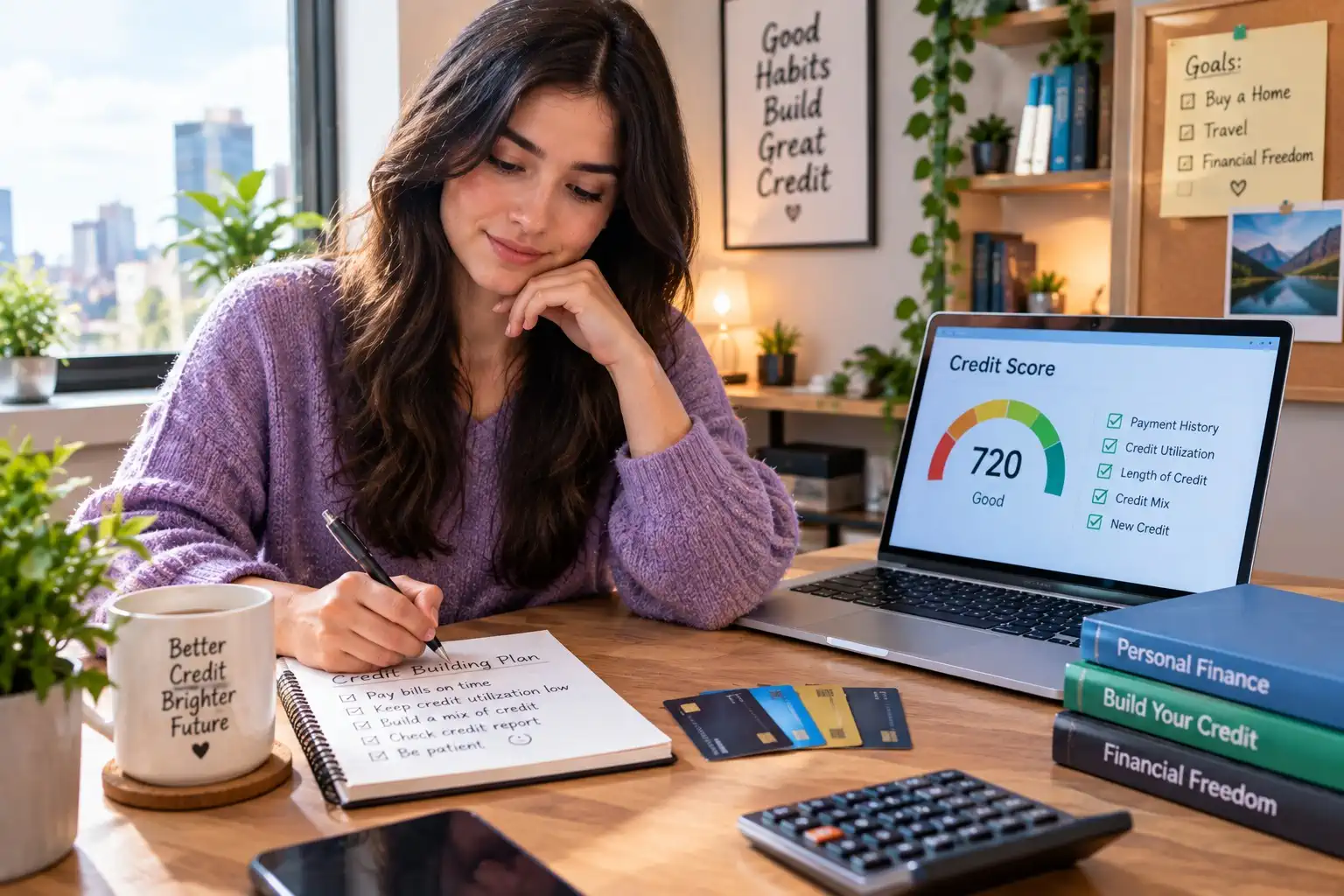 Building a strong credit history